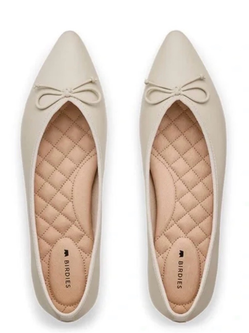 Cream baller flat pointed - Goldfinch Ecru